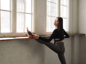 2way high waist stirrup leggings / stone(gray) trend leggings