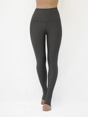 2way high waist stirrup leggings / stone(gray) trend leggings